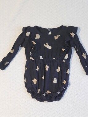 Kyte Baby, Ghost Bubble Romper Onsie, Size 3-6 Months